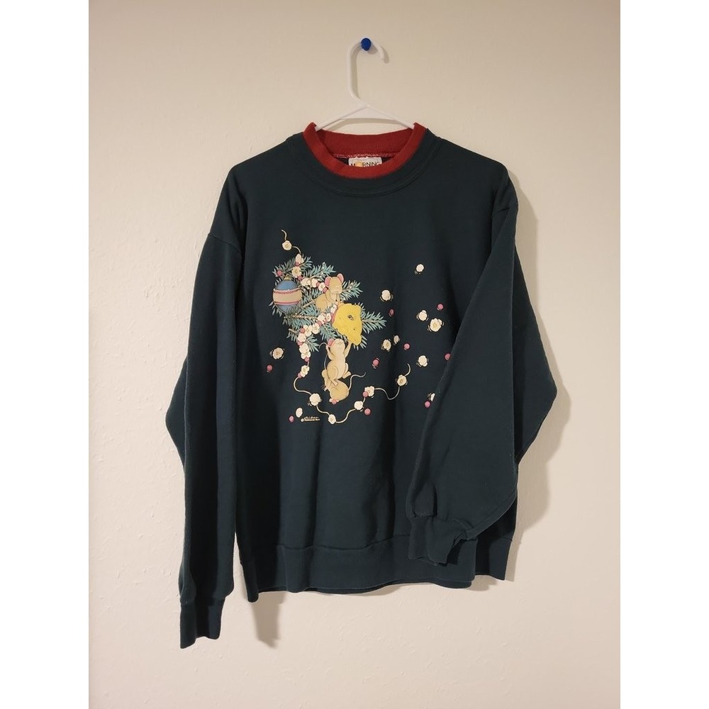 Vintage‎ Morning Sun Graphic Sweatshirt - Large